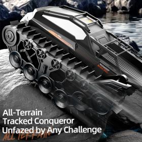 Amphibious tracked tank children's outdoor toy all-terrain off-road remote control car