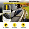 4 Pack of 1-Channel Rubber Cable Protector Ramps Heavy Duty 22046Lbs Load Capacity Cable Wire Cord Cover Ramp Speed Bump Driveway Hose Cable Ramp Prot