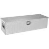 Heavy Duty Aluminum Truck Bed Tool Box, Diamond Plate Tool Box with Side Handle and Lock Keys, Storage Tool Box Chest Box Organizer for Pickup