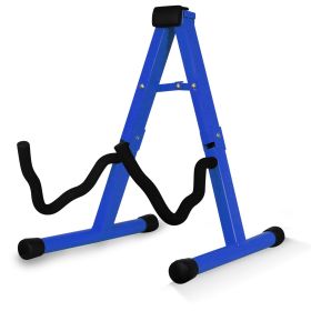 5 Core Guitar Stand 2 Pack A Frame w Soft Foam Arm Non Slip Rubber for Acoustic Electric Bass (SKU: 2 PCS)