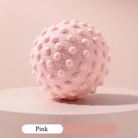 Yoga Body Massager Ball, Manual Yoga Massager Ball For All Over Body Trigger Point Care, Muscle Relaxation (Color: Pink)